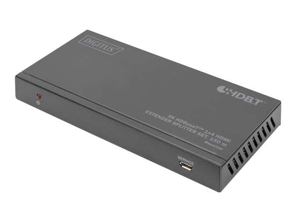 DIGITUS DS-55510 - Sender und Empfänger - Video-, Audio-, Infrarot- und serielle Erweiterung