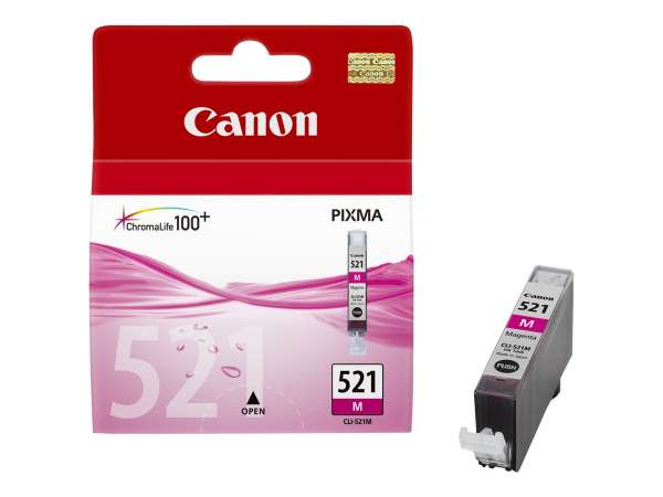 Canon 521 Tinte magenta CLI-521m - Original - Tintenpatrone