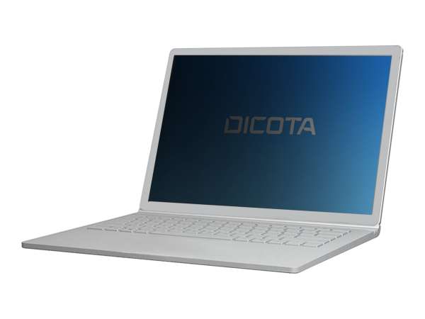 Dicota Blickschutzfilter für Notebook - 2-Wege - entfernbar - magnetisch - Schwarz - für Apple MacBo