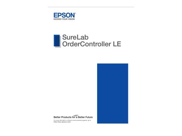 Epson SURELAB ORDERCONTROLLER LE - Lizenz - für