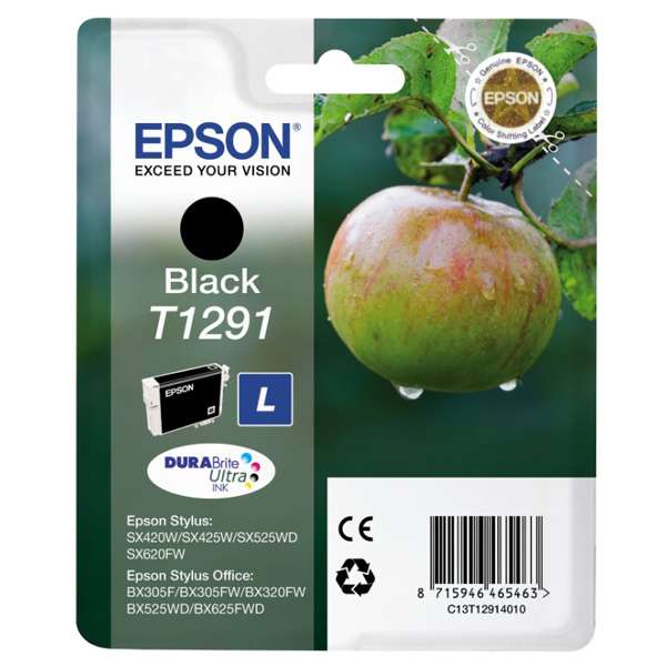 Epson T1291 - 11.2 ml - L-Größe - Schwarz - original