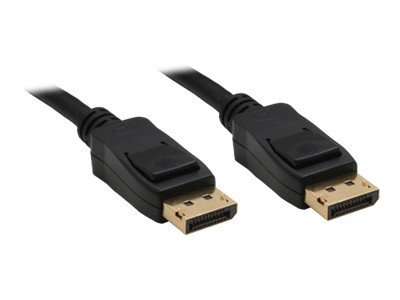 InLine DisplayPort Kabel - schwarz - vergoldete Kontakte - 7,5m