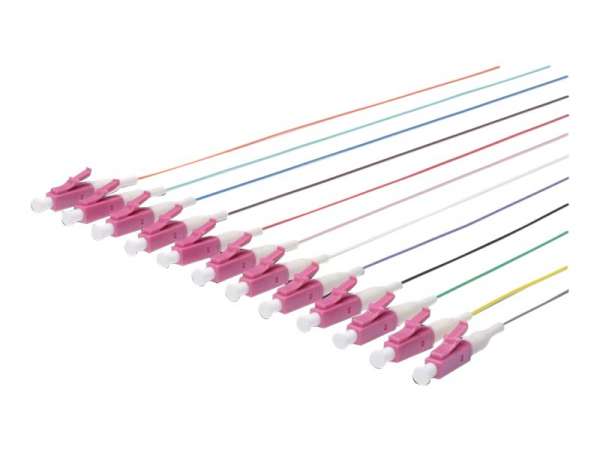 DIGITUS Durchgefärbte LC Simplex OM4 Pigtails