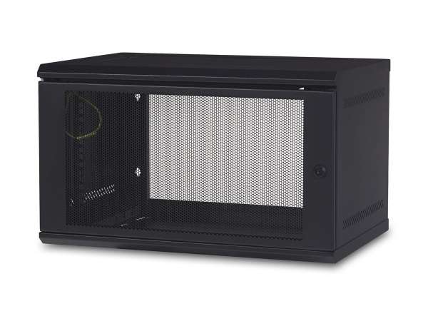 APC NetShelter WX AR106 - Gehäuse - geeignet für Wandmontage - Schwarz - 6U - 48.3 cm (19")