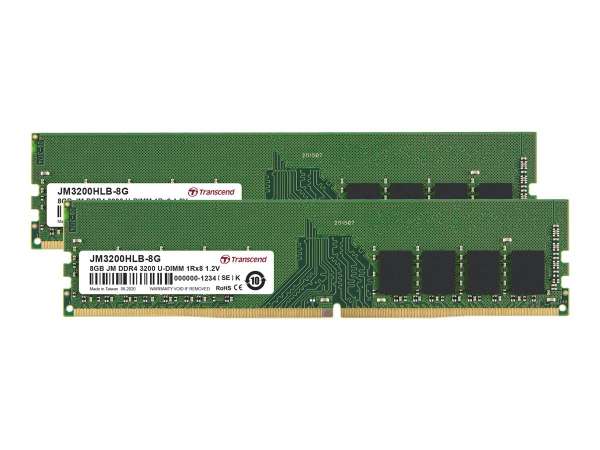 Transcend JetRAM - DDR4 - Kit - 16 GB: 2 x 8 GB