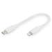 DIGITUS Lightning-Kabel - 24 pin USB-C männlich zu Lightning männlich - 15 cm - Doppelisolierung - w