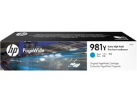 HP 981Y - Tinte Cyan - Besonders hohe Ergiebigkeit