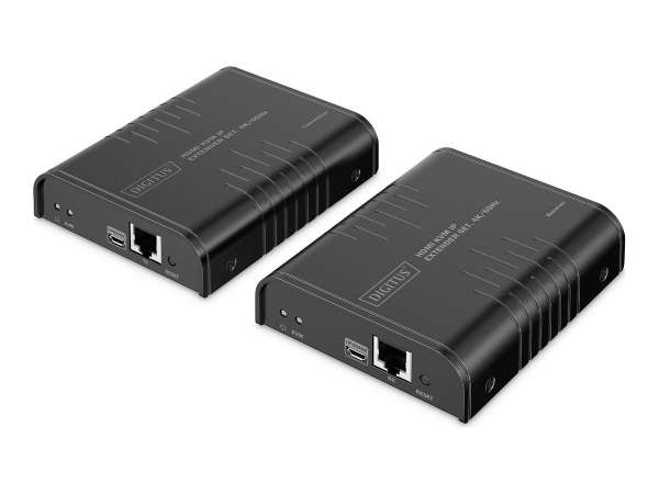 DIGITUS HDMI KVM IP Extender Set, 4K/60Hz