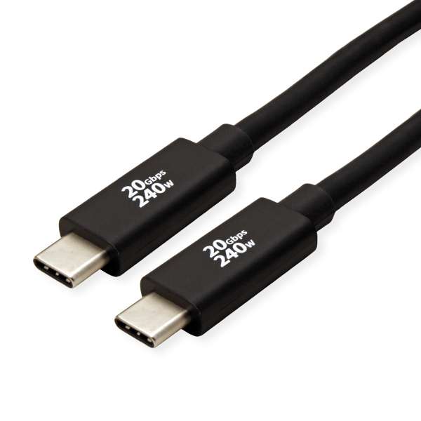 ROLINE USB-Kabel - 24 pin USB-C (M) zu 24 pin USB-C (M)