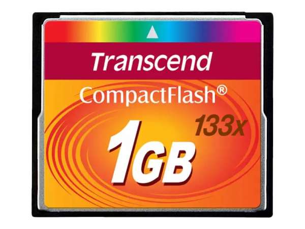 Transcend Flash-Speicherkarte - 1 GB - 133x