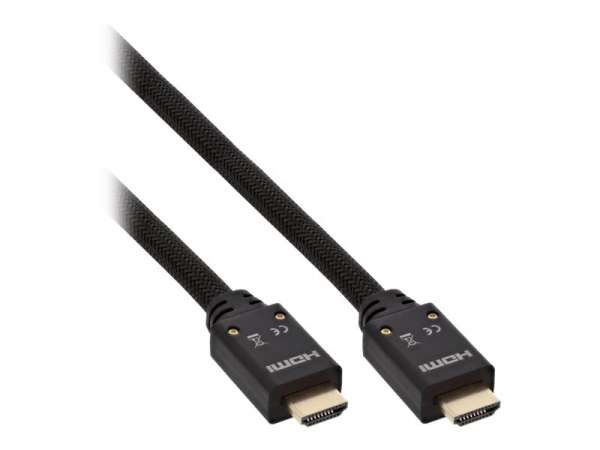 InLine HDMI Aktiv-Kabel - HDMI-High Speed mit Ethernet - 4K2K - ST/ST - 15m