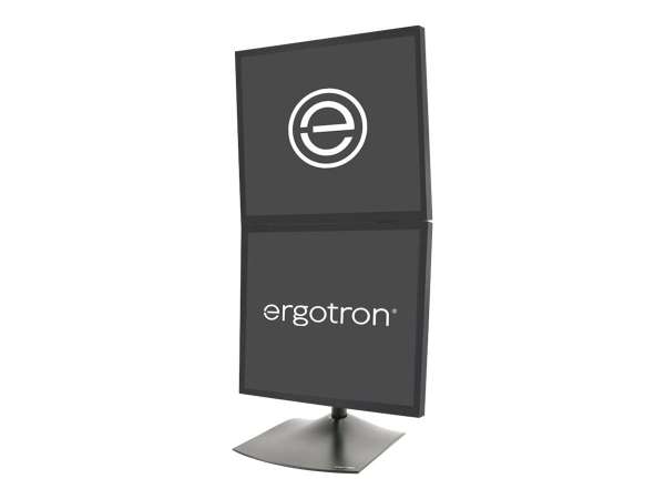 Ergotron DS100 - Befestigungskit (28" Stange, Basis, 2 Drehgelenke, 2 VESA-Adapter) - schmal - für 2
