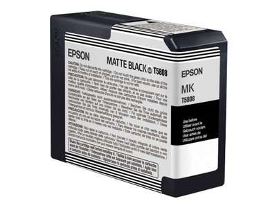 Epson T5808 - 80 ml - mattschwarz - original
