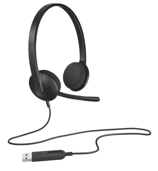 Logitech USB Headset H340 - Headset - On-Ear