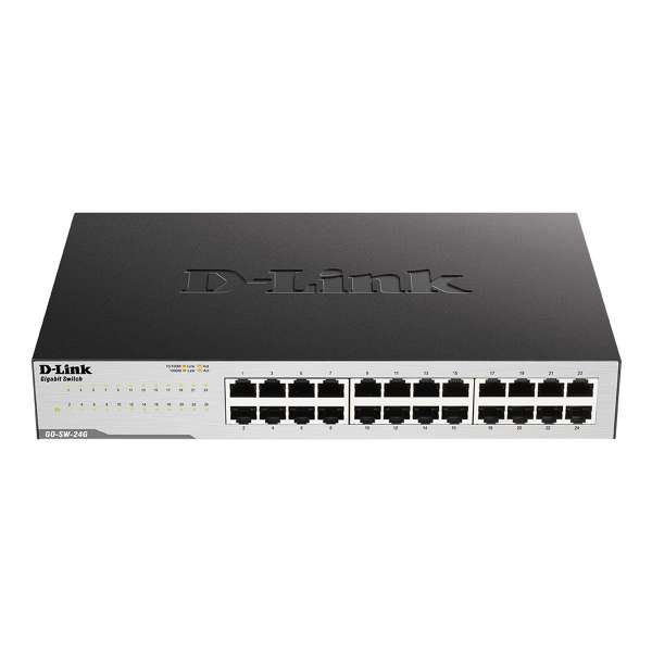 D-Link GO-SW-24G - Switch - unmanaged - 24 x