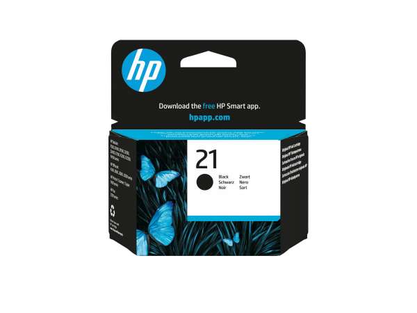 HP 21 - Schwarz - original - Tintenpatrone -