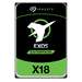 Seagate Exos X18 ST12000NM001J - Festplatte - verschlüsselt - 12 TB - intern - SATA 6Gb/s - 7200 rpm
