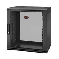 APC NetShelter WX AR112SH4 - Gehäuse - geeignet für Wandmontage - Schwarz - 12U - 48.3 cm (19")