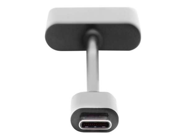 DIGITUS USB-C Adapter / Konverter, USB-C auf USB-C + 3.5mm Klinke
