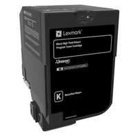 Lexmark Hohe Ergiebigkeit - Schwarz - original