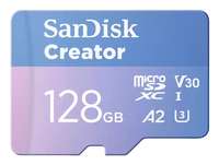SanDisk Creator - Flash-Speicherkarte (microSDXC-an-SD-Adapter inbegriffen)
