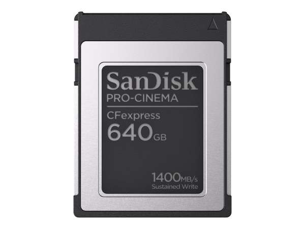 SANDISK PROFESSION SanDisk PRO-CINEMA - Flash-Speicherkarte - 640 GB