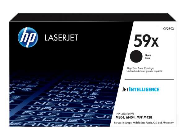 HP 59X - Hohe Ergiebigkeit - Schwarz - original - LaserJet - Tonerpatrone (CF259X)