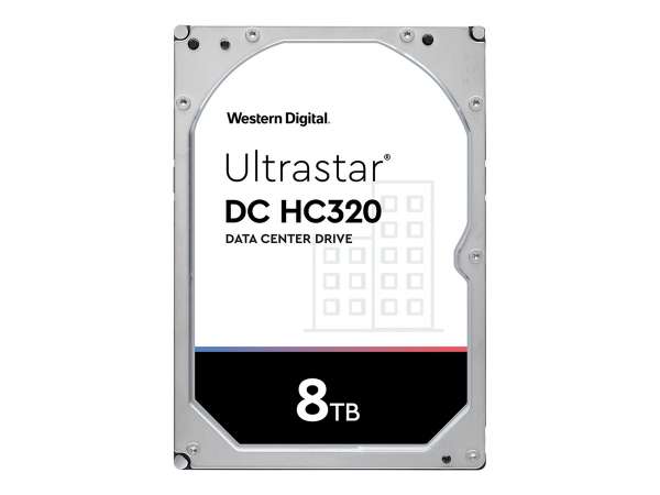 WD Ultrastar DC HC320 HUS728T8TAL5205 - Festplatte - verschlüsselt - 8 TB - intern (Stationär)