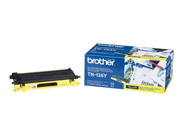 Brother TN135Y - Gelb - original - Tonerpatrone