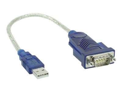 InLine USB zu Seriell Adapterkabel - Stecker A an 9pol Sub D Stecker