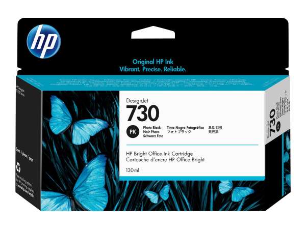 HP 730 - 130 ml - Photo schwarz - original -
