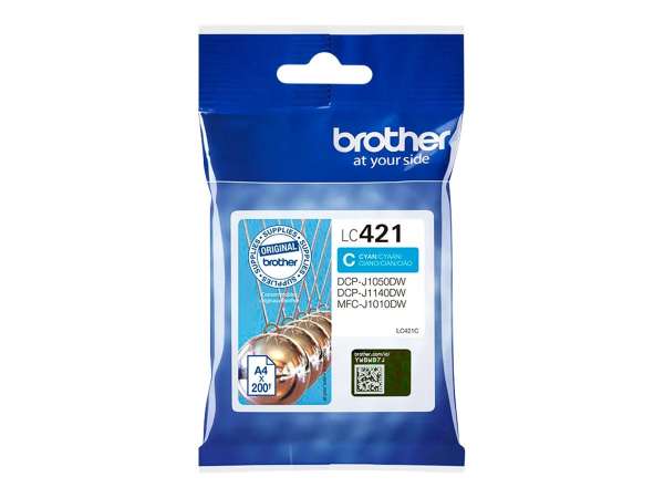 Brother LC421C - Cyan - original - Tintenpatrone
