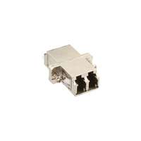 InLine LWL Metall-Kupplung - Duplex LC/LC - multimode - Keramik-Hülse - zum Einbau