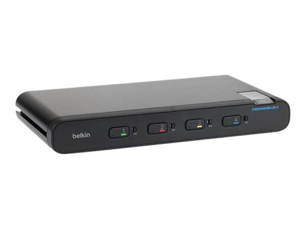 Belkin Universal Secure Single-Head - KVM-/Audio-Switch
