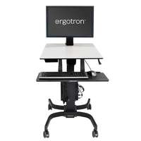 Ergotron WorkFit-C Single HD - Sitz-/Steh-Arbeitsplatz