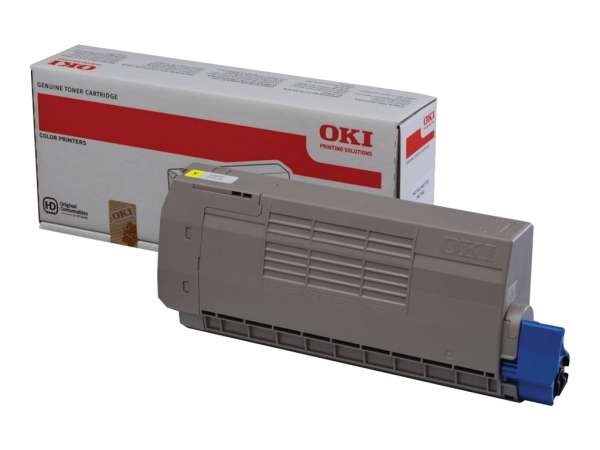 OKI Gelb - original - Tonerpatrone - für OKI