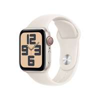 Apple Watch SE (GPS + Cellular) - 40 mm - Sternenlicht-Aluminium