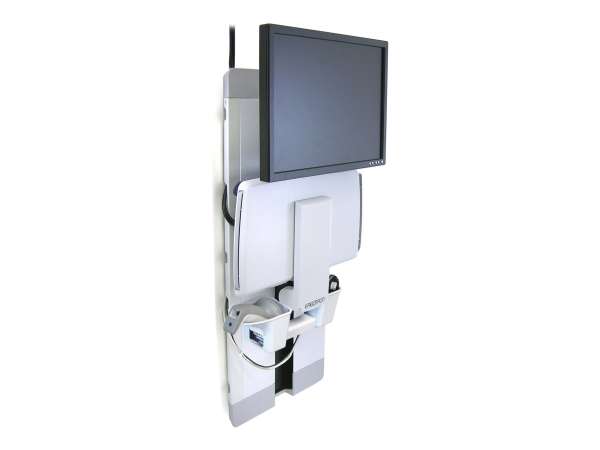 Ergotron Befestigungskit (Tastaturablage, Handgelenkkissen, Maushalterung, vertikale Verstellschiene