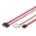 DIGITUS ASSMANN - SATA-Kabel - Serial ATA 150/300 - Slimline