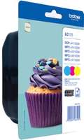 Brother LC123 RainbowPack - 3er-Pack - Hohe Ergiebigkeit