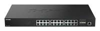 D-Link DMS 1250-28 - Switch - L2+ - Smart - 24 x 10/100/1000/2.5G + 4 x 10 Gigabit SFP+