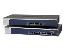 Netgear XS508M - Switch - unmanaged - 7 x 10 Gigabit Ethernet + 1 x 10 Gigabit Ethernet / 10 Gigabit