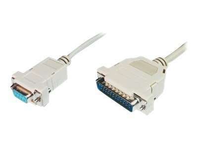 DIGITUS ASSMANN - Druckerkabel - DB-25 (M) zu DB-9 (W)