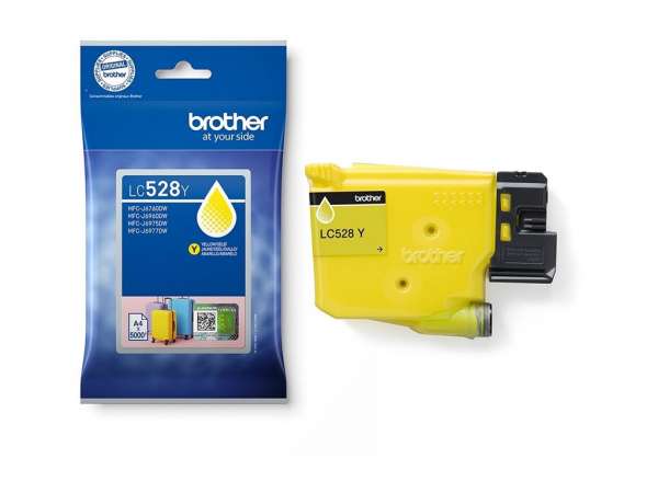 Brother LC528Y - Gelb - original - Kissenverpackung