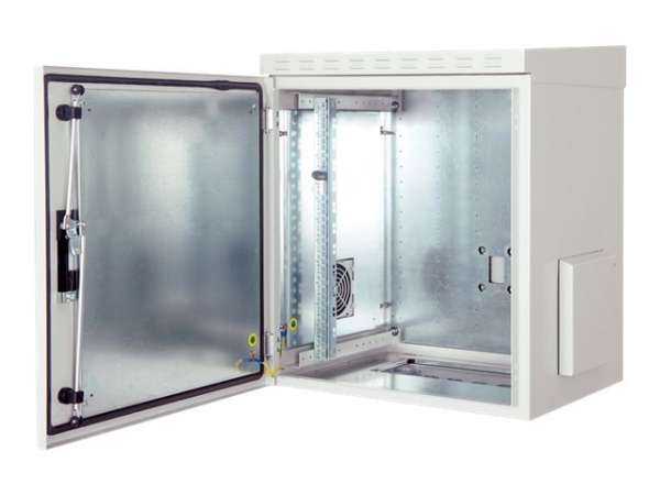 DIGITUS Professional DN-19-20U-I-OD-2 - Schrank Netzwerkschrank - geeignet für Wandmontage - Grau, R