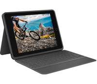 Logitech Rugged Folio - Tastatur und Foliohülle - Apple Smart connector - QWERTZ - Schweizerisch - f
