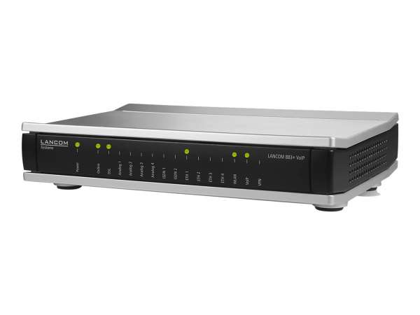 Lancom 883+ VoIP - Wireless Router - DSL-Modem