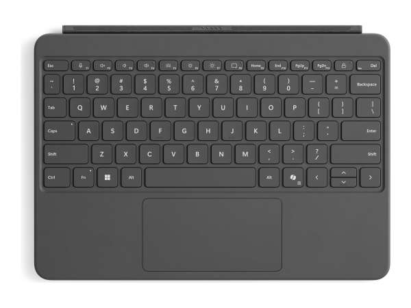 Microsoft Surface Pro Keyboard - 12-inch - Tastatur - mit Touchpad, Beschleunigungsmesser - hinterle