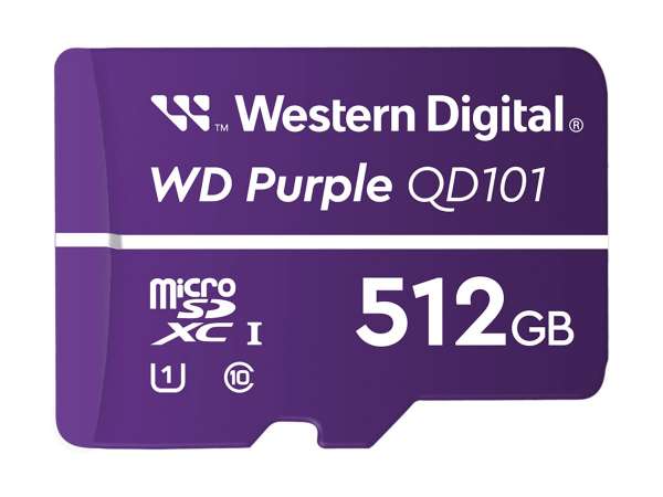 WD Purple WDD512G1P0C-85AEL0 - Flash-Speicherkarte