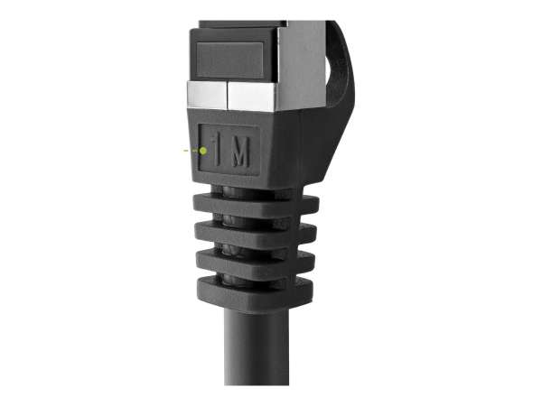 InLine Patchkabel - S/FTP (PiMf) - Cat.6 - 250MHz - PVC - Kupfer - schwarz - 2m